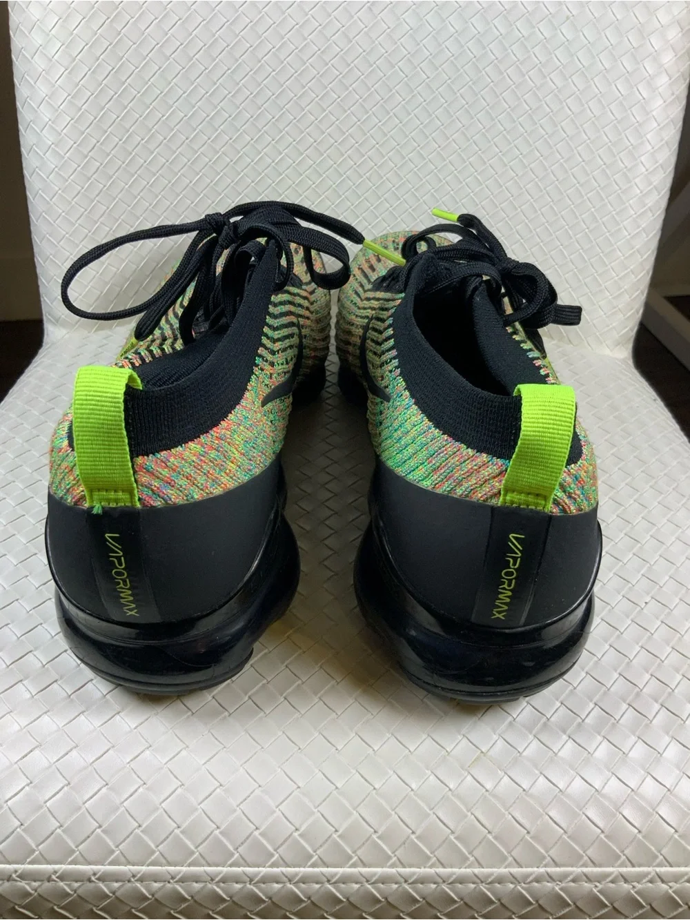 Nike Men’s Multicolor Flyknit Athletic Shoes with Black Accents